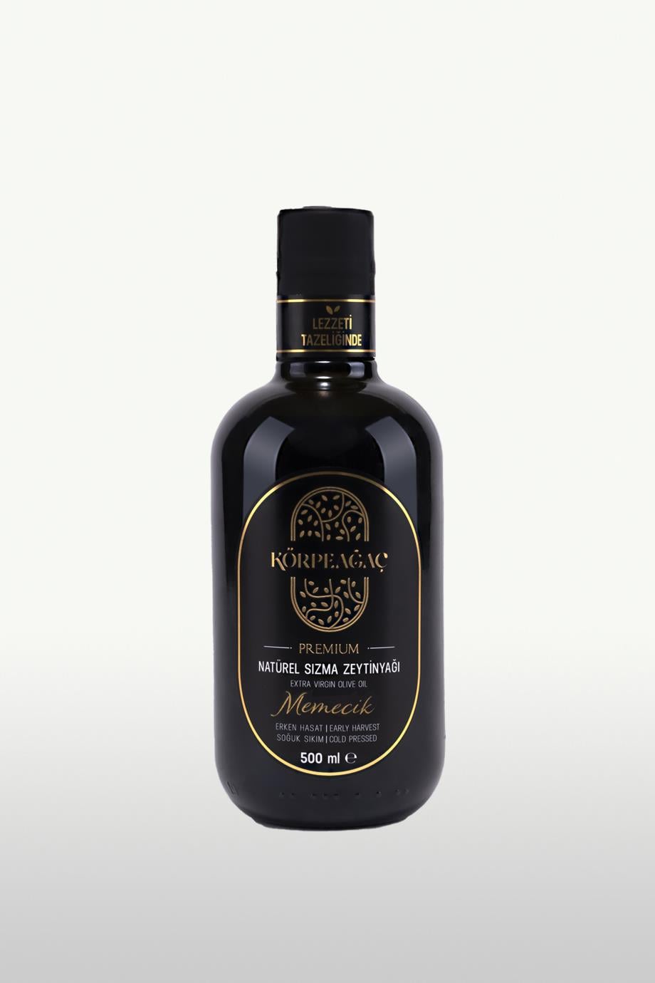 Memecik  Premium Erken Hasat Soğuk Sıkım Natürel Sızma Zeytinyağı 500 ml 