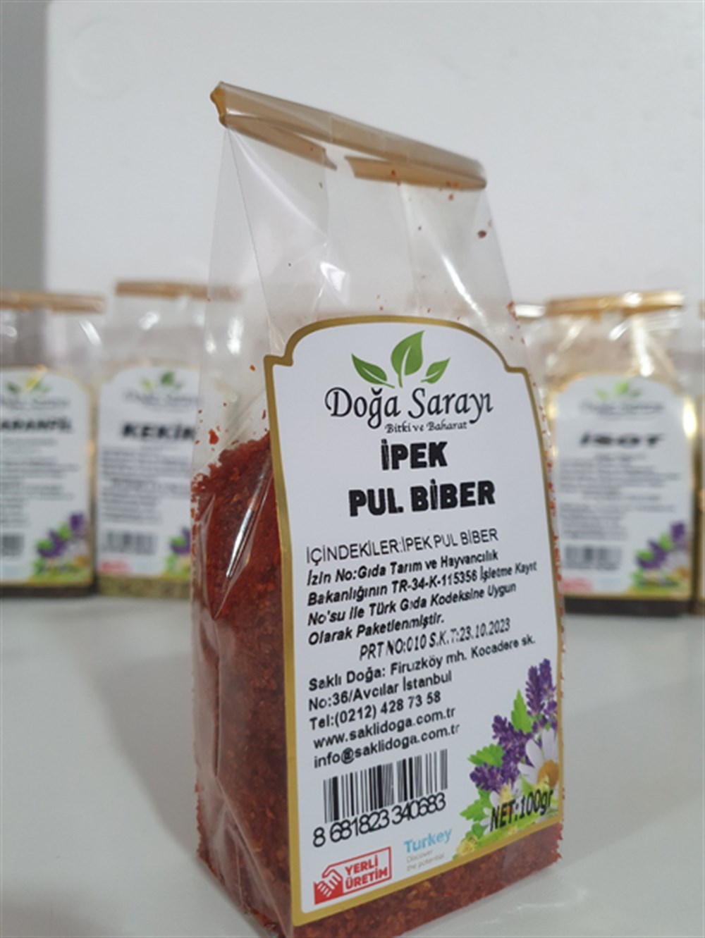 İPEK PUL BİBER 100 GR