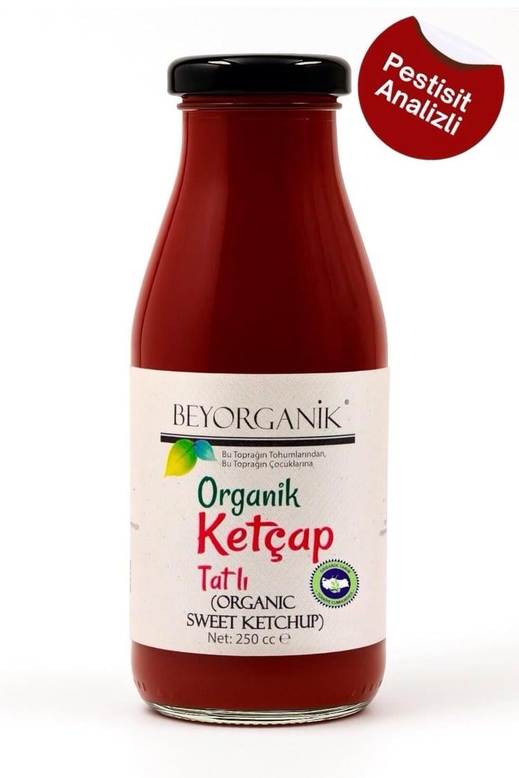 Organik Ketçap Tatlı 250cc