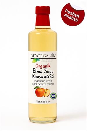 Organik Elma Suyu Konsantresi 685ml (PESTİSİT VE AĞIR METAL ANALİZLİ)