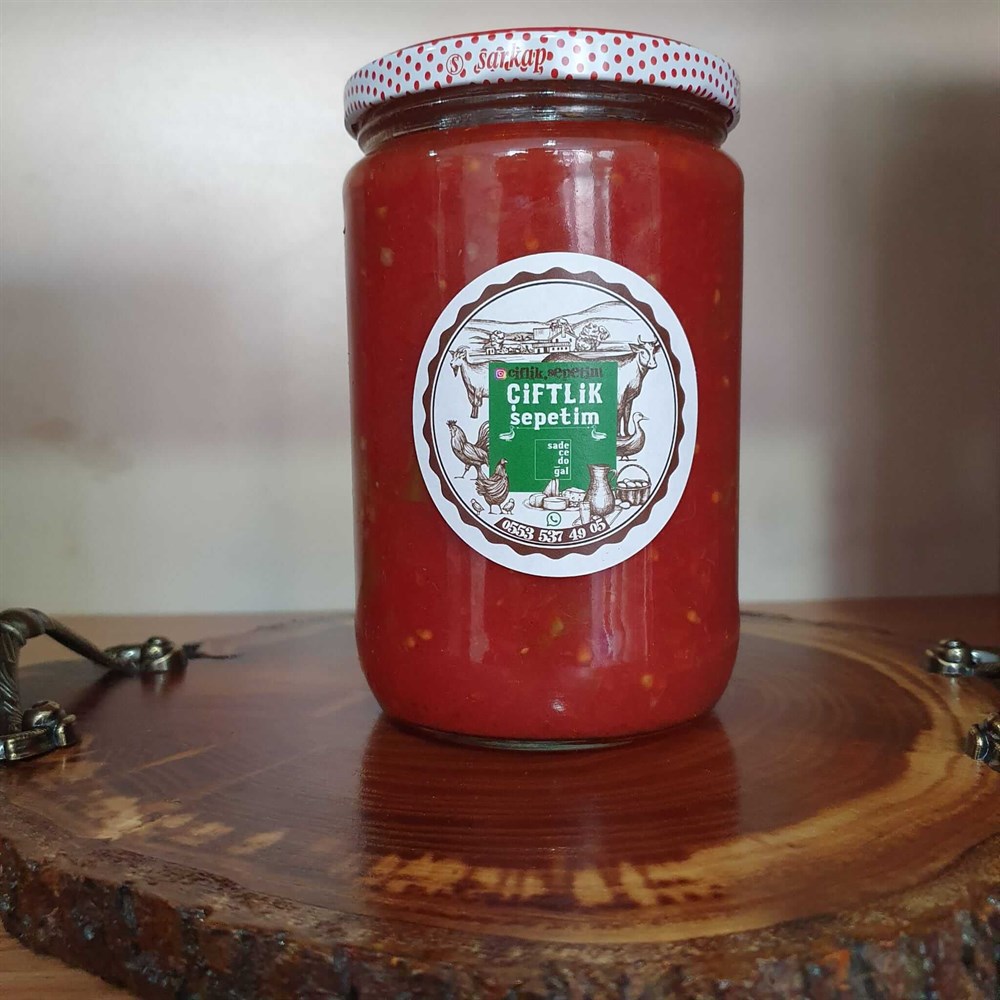DOMATES SOSU (ODUN ATEŞİNDE YAPILMIŞ)  700 GR