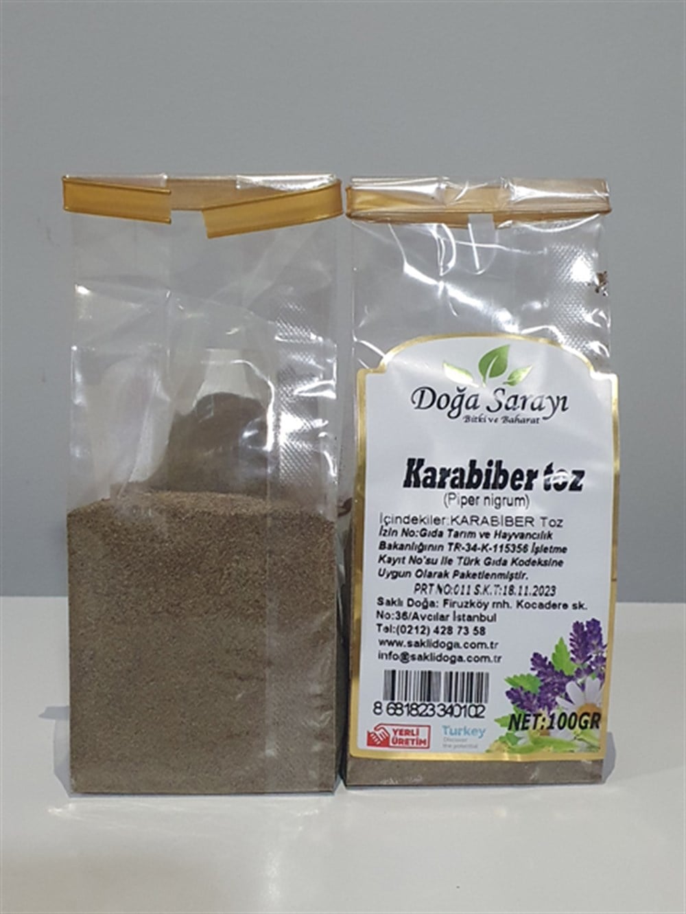 KARABİBER ÖĞÜTÜLMUŞ 100 GR