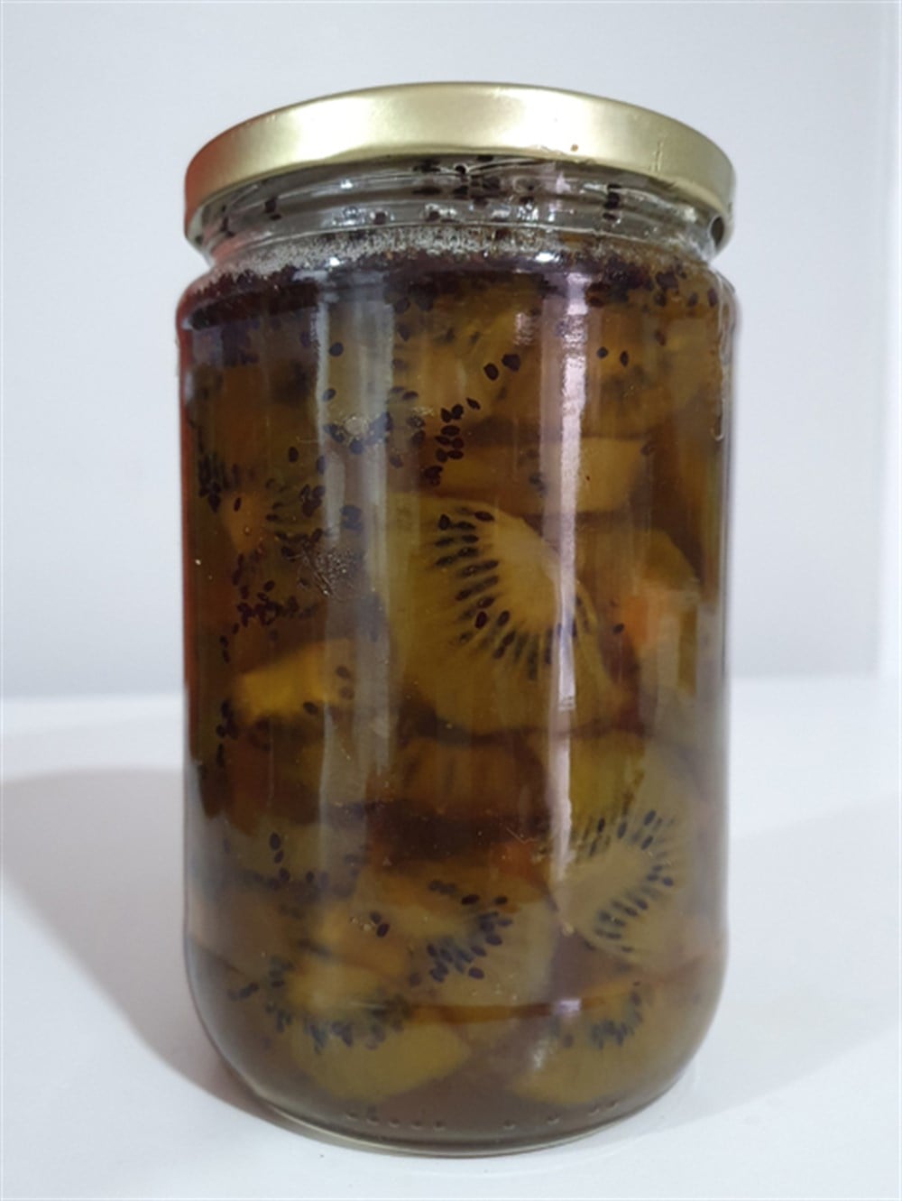 KİVİ REÇELİ (ODUN ATEŞİNDE YAPILMIŞ)  700 GR
