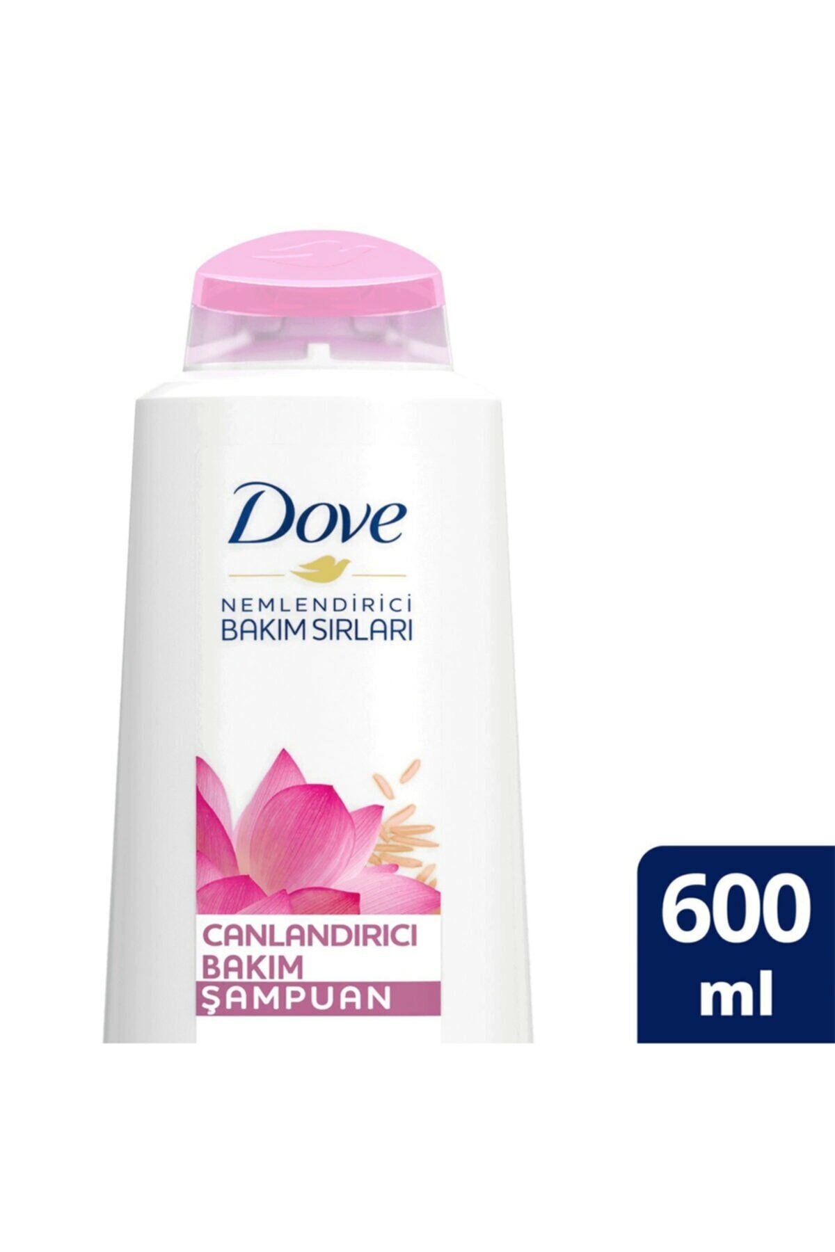 Dove Lotus Çiçeği ve Pirinç Suyu Şampuan 600 ml