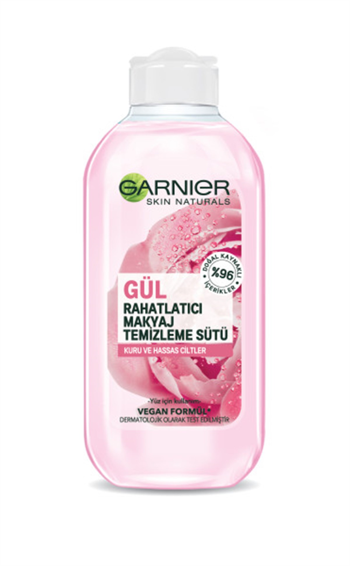 Garnier Botanik Rahatlatıcı Makyaj Temizleme Sütü Gül Suyu 200 ml