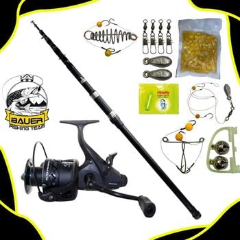 Bauer Elite 6000 Uzy 390 Cm 3,5LB Sazan Olta Takımı Seti
