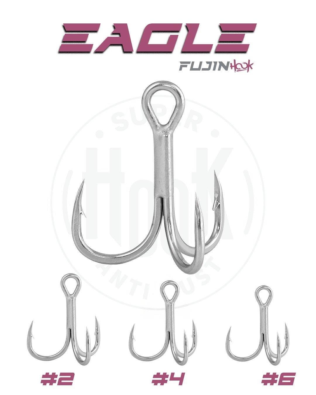 Fujin Eagle Süper Anti-Rust Üçlü Kanca