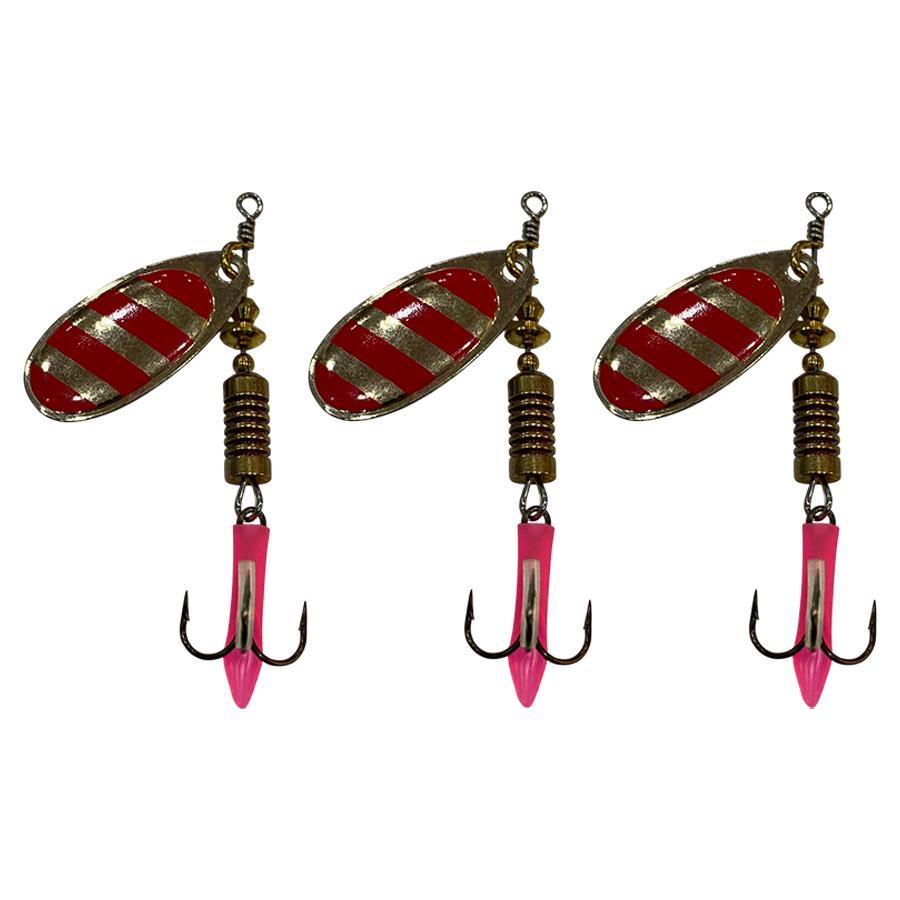 3 adet Dam Effzett Standard 5121-103 3 Numara Döner Kaşık Yem 6 gr