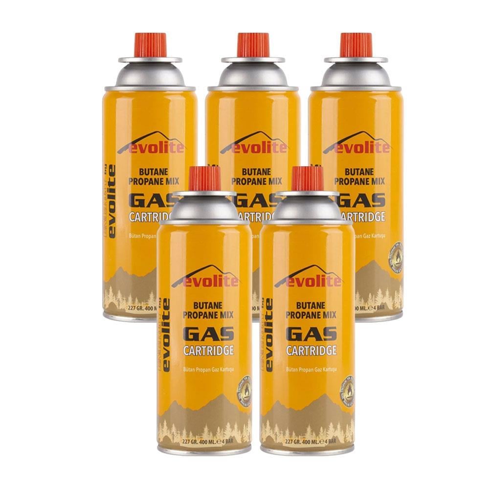 Evolite 227 Gr. Gaz Ocak Kartuşu 5 Adet EVO-009-A2