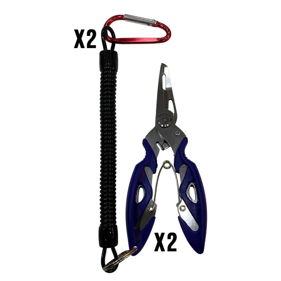 2 adet Bauer Balıkçı Pensesi (Pliers) + 2 adet Bauer pense aparatı