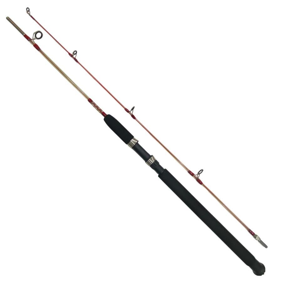 Bauer Crystal 165 cm İki Parça Dolgu Şeffaf Spin Olta Kamışı (Bauercry)