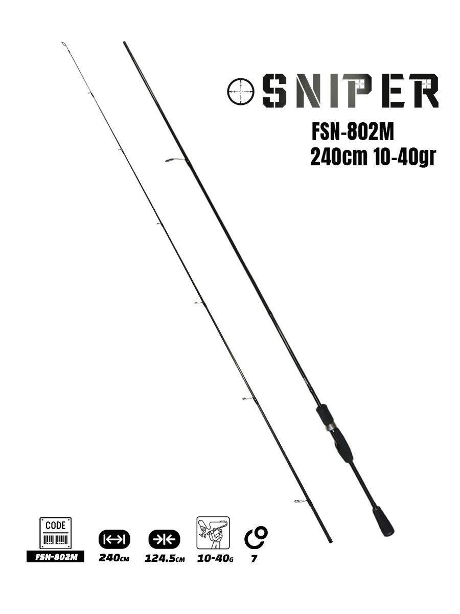 Fujin Sniper 240cm 10-40gr Spin Olta Kamışı 