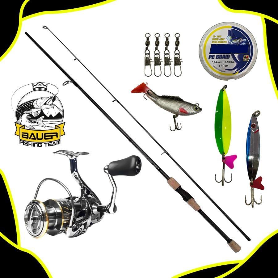 Bauer Rocha 4000 Raicho 270 Cm 10-40 Gr Spin Olta Takımı Seti