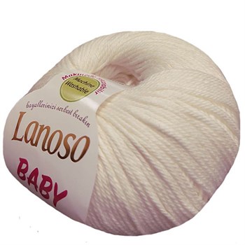 Baby Cotton - %100 Gizza Cotton Anti Bak&Machine Wash - 105Mt-2,10Nm.- (50Gr)-(Pk:500Gr) Ürününü Hemen İncele Fiyatı KaçırmaLANOSO