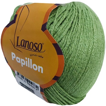 Papillion - %50 Cotton - %50 Viscose - 210Mt-4,2Nm.- (50Gr)-(Pk:300Gr) Ürününü Hemen İncele Fiyatı KaçırmaLANOSO