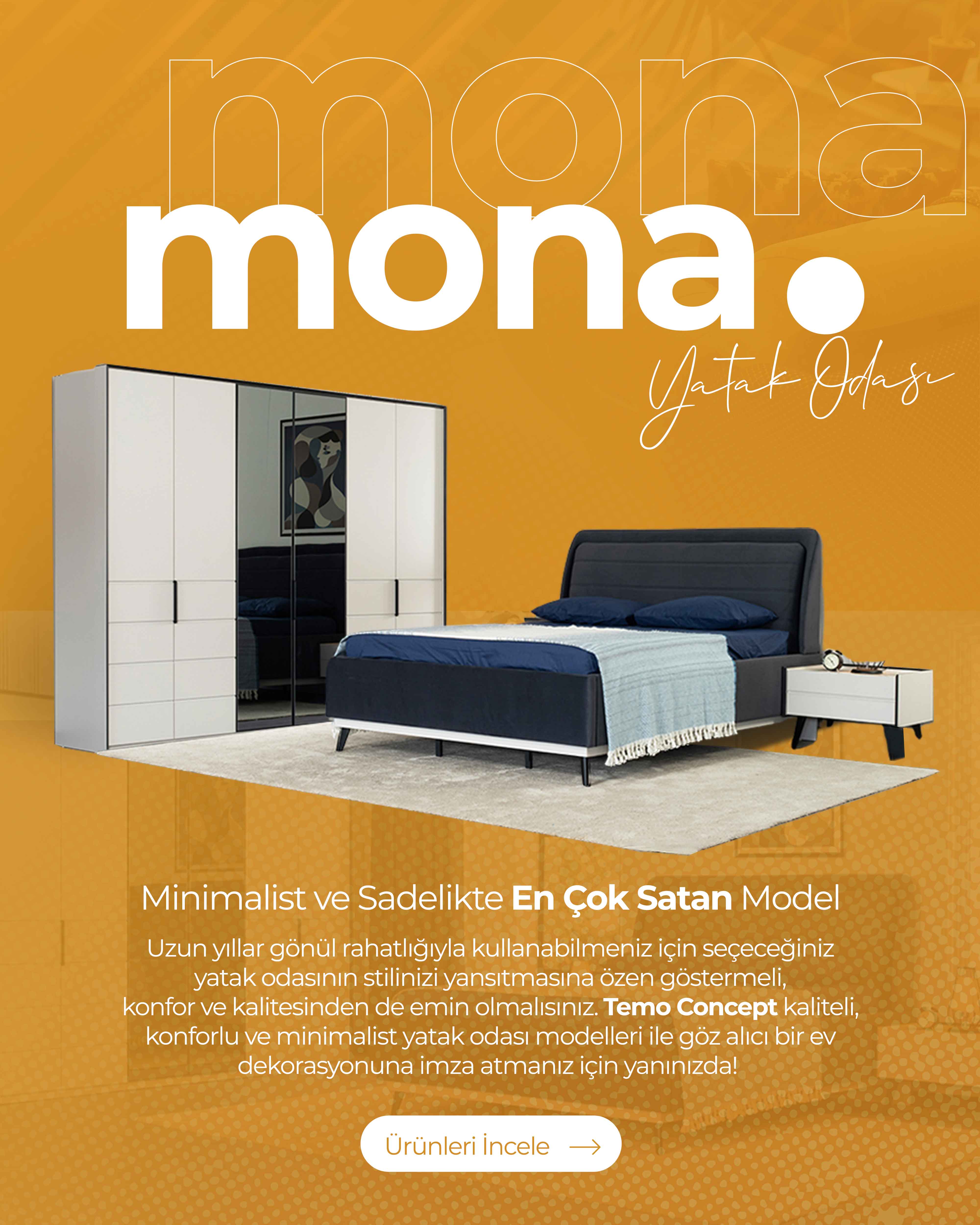 Mona Yatak Odası Takımı