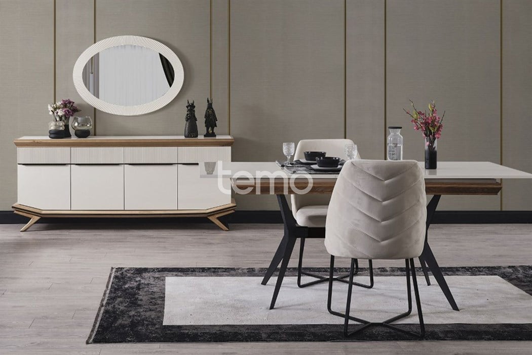 Elize Ahşap Yemek Odası