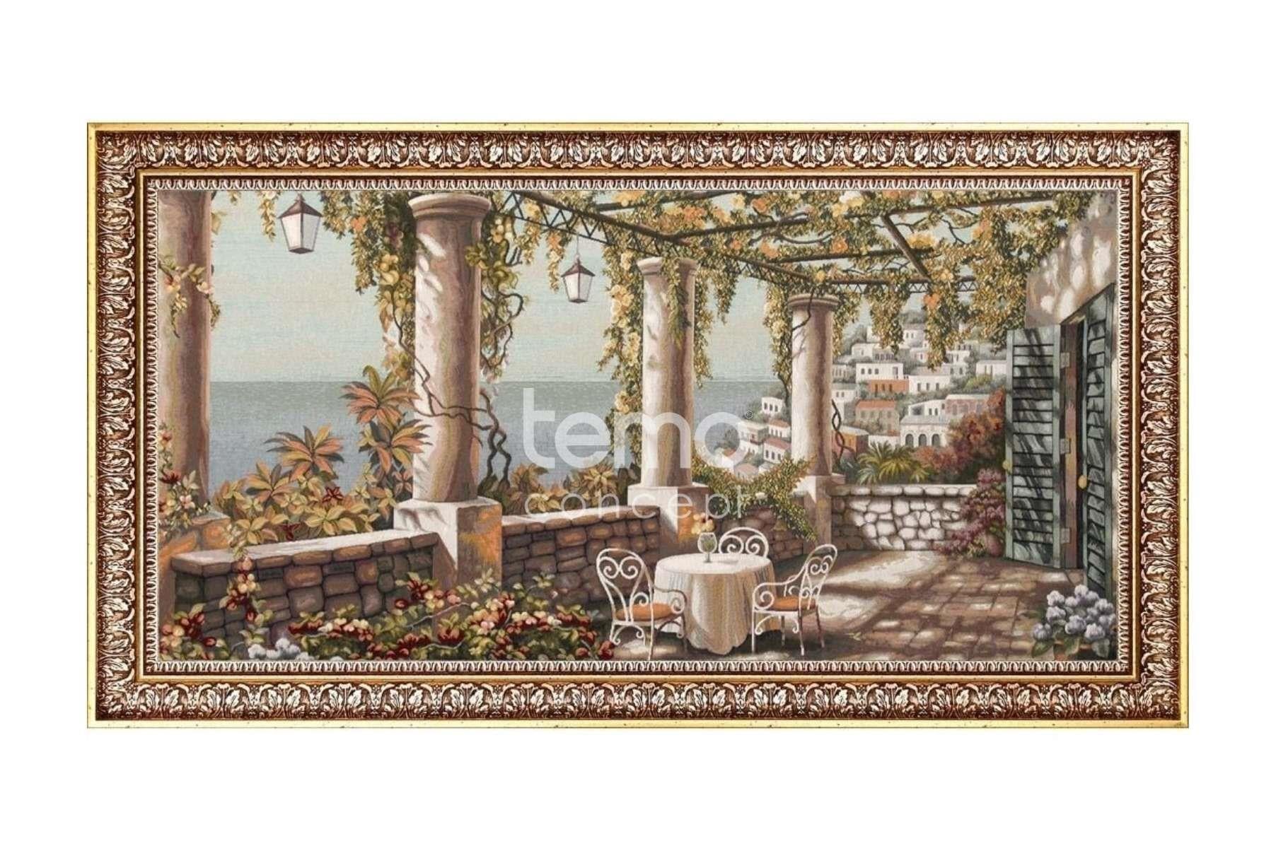 Goblen Üzüm Bağı Tablo 82x142cm