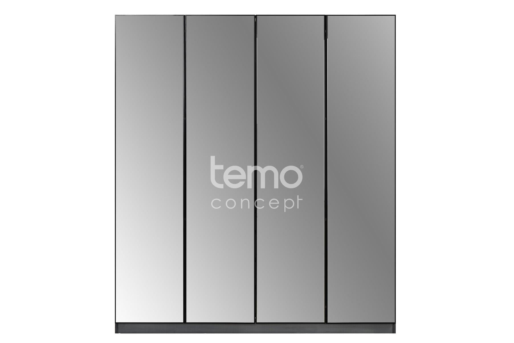 İnci Dört Kapaklı Gardolap