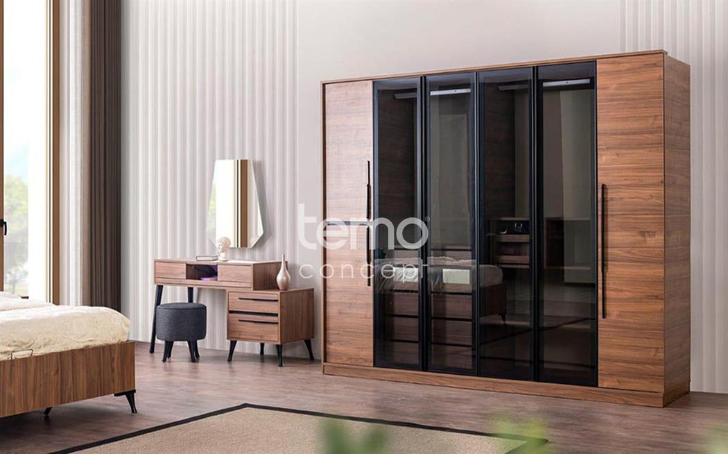 Liva Ceviz Yatak Odası