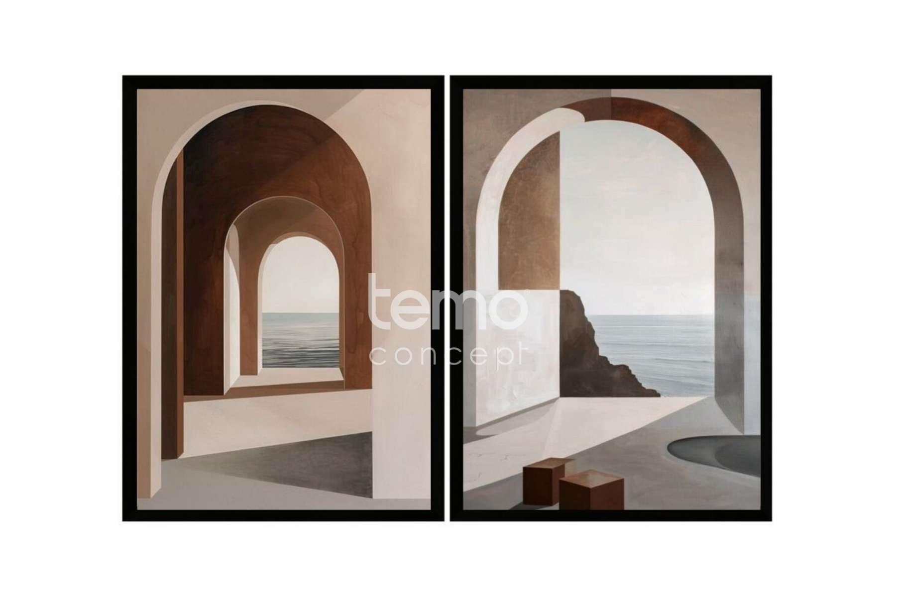 UV 2li Set Kemerler Tablo 80x120cm