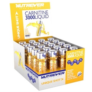Nutrever L-Carnitine 3000 Liquid 20 Ampul Limon Aroma
