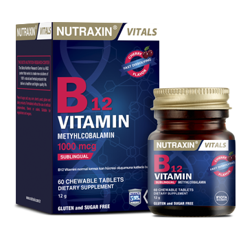 Nutraxin B12 Vitamini 1000 Mcg 60 Tablet