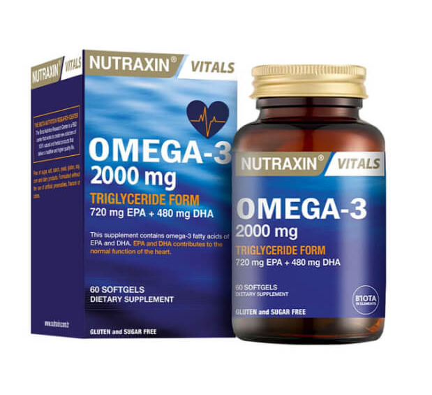 Nutraxin Omega 3 2000 Mg 60 Kapsül