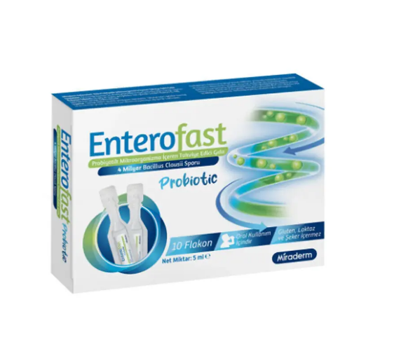Miraderm Enterofast Probiotic 10 Flakon