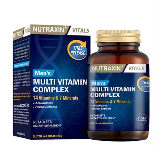 Nutraxin Men's Multi Vitamin Complex 60 Tablet