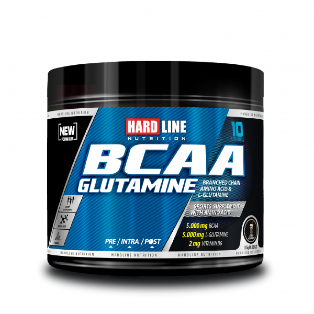 Hardline Bcaa Glutamine 115 Gr