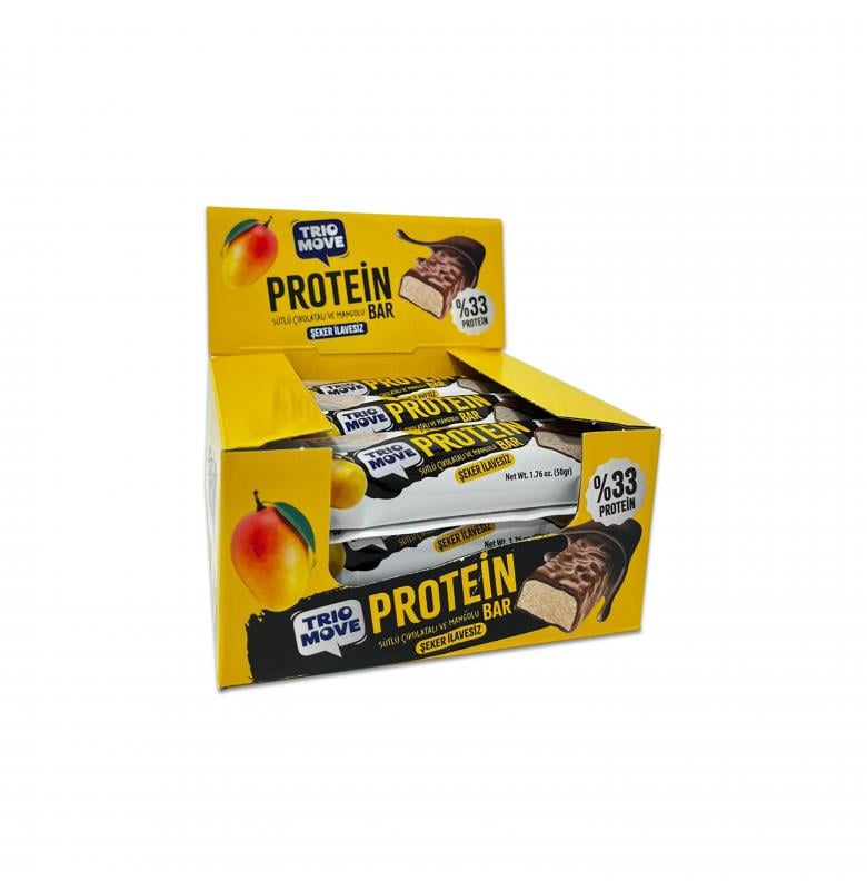 Trio Move %33 Protein Bar Mango 9 Adet x 50 Gram