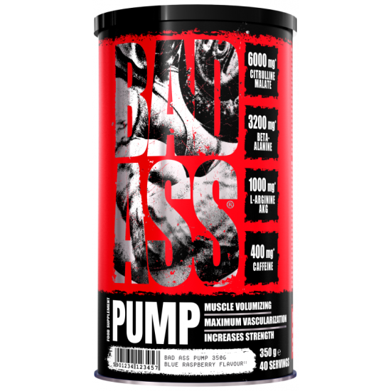 Bad Ass Pump Pre Workout Portakal Mango 350 Gr