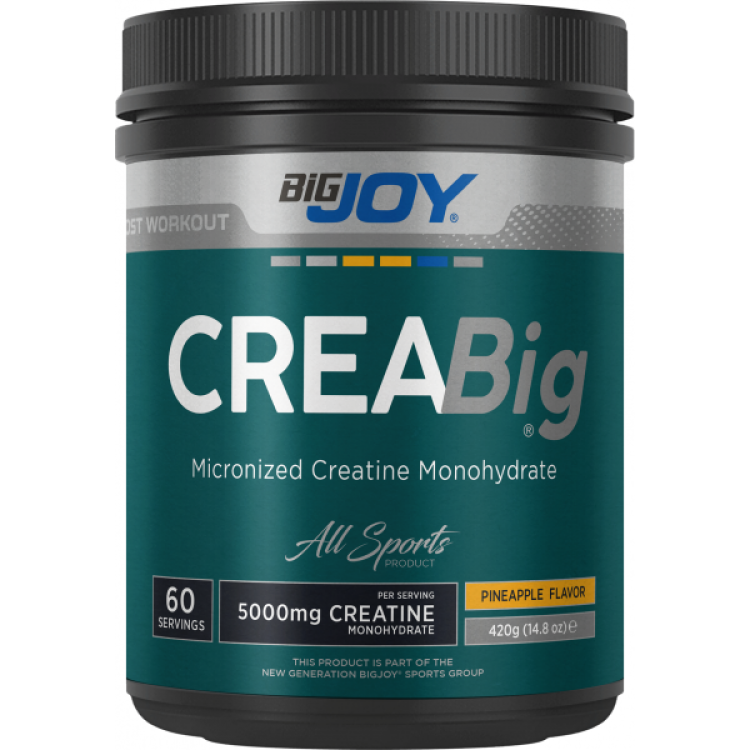 Big Joy Crea Big Micronized Creatine Powder 420 Gr Ananas