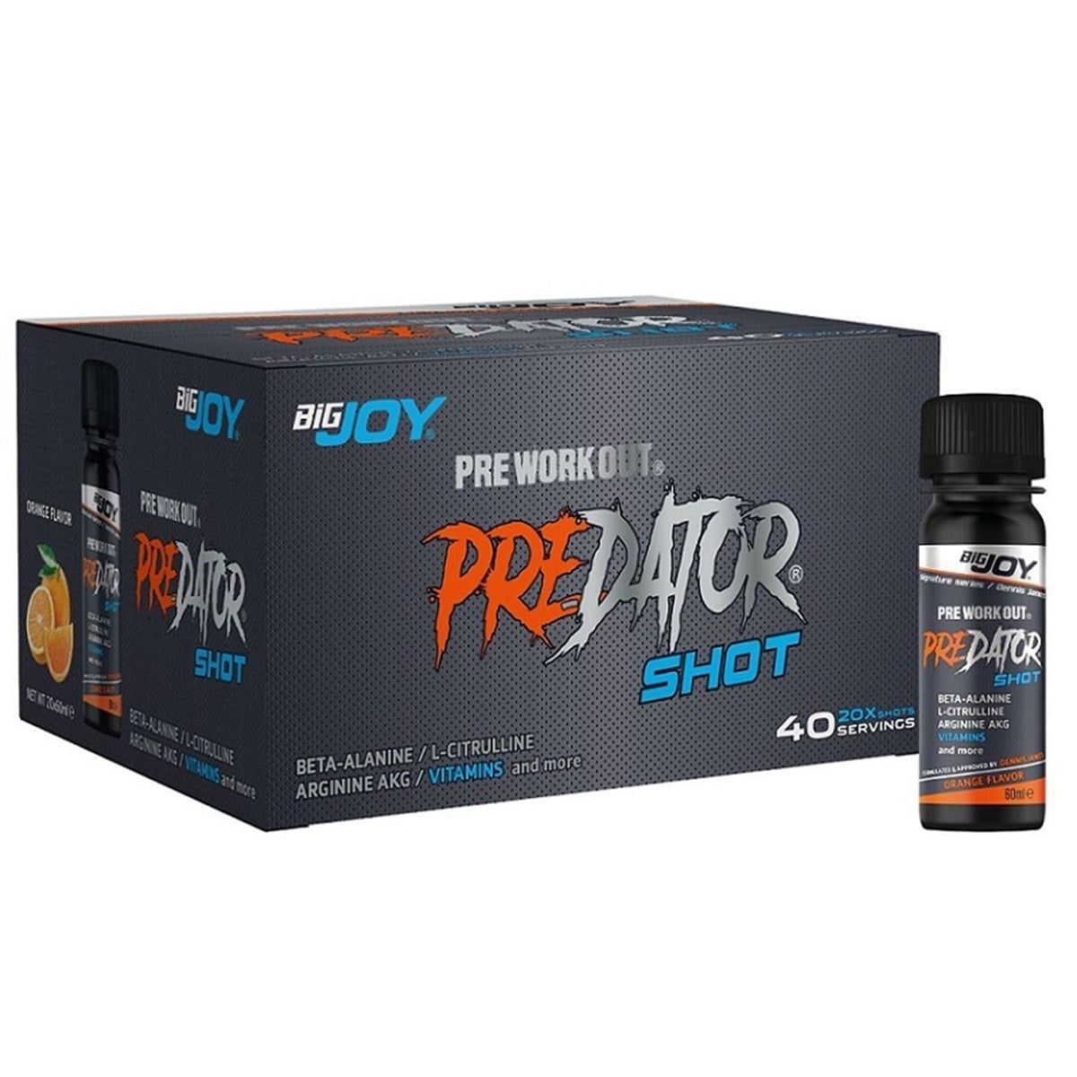 Big Joy Predator Shot 60 ML x 20 Ampul