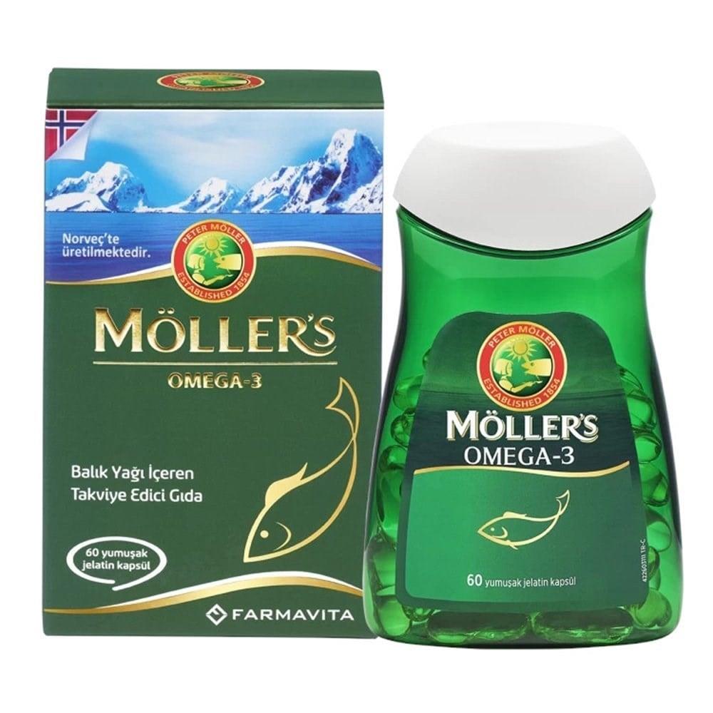 Möller's Omega 3 Balık Yağı 60 Kapsül
