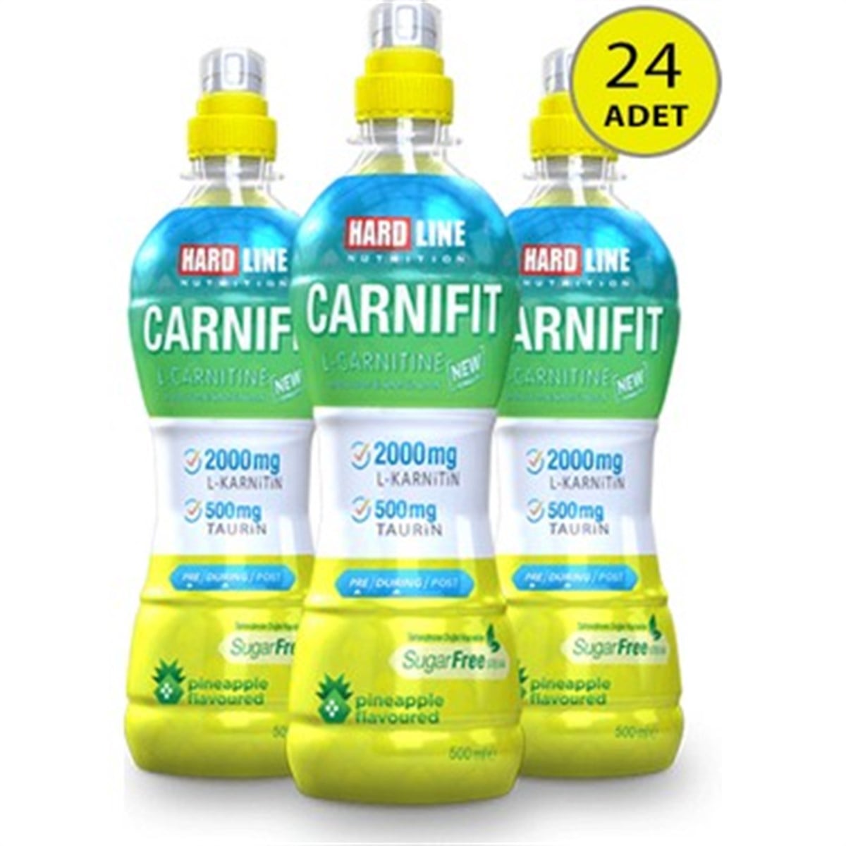 Hardline Carnifit 500 ML 24 Adet Ananas Aroma