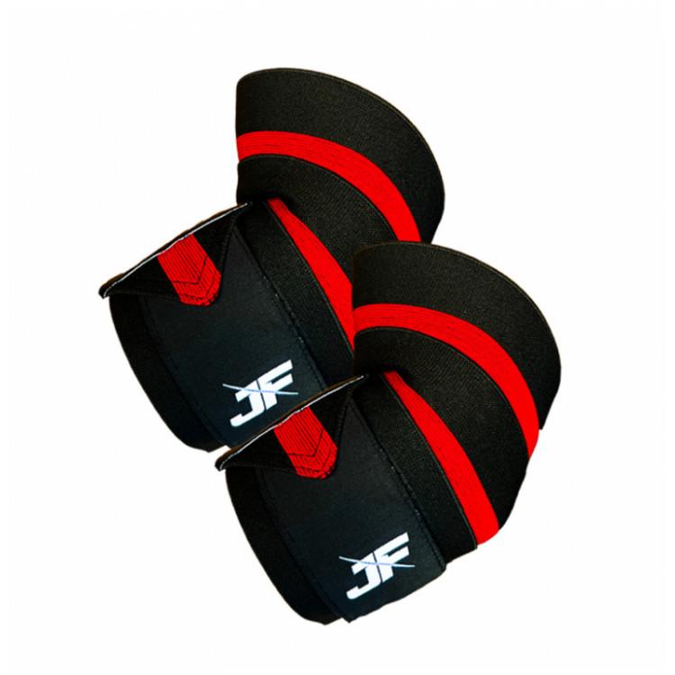 JoFit Elbow Wraps Siyah - Kırmızı