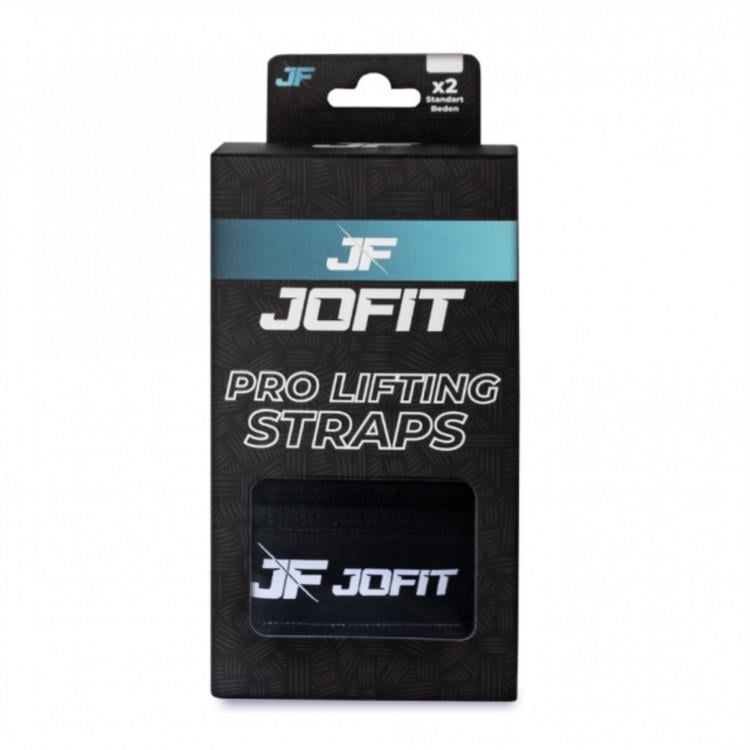 JoFit Pro Lifting Straps Siyah