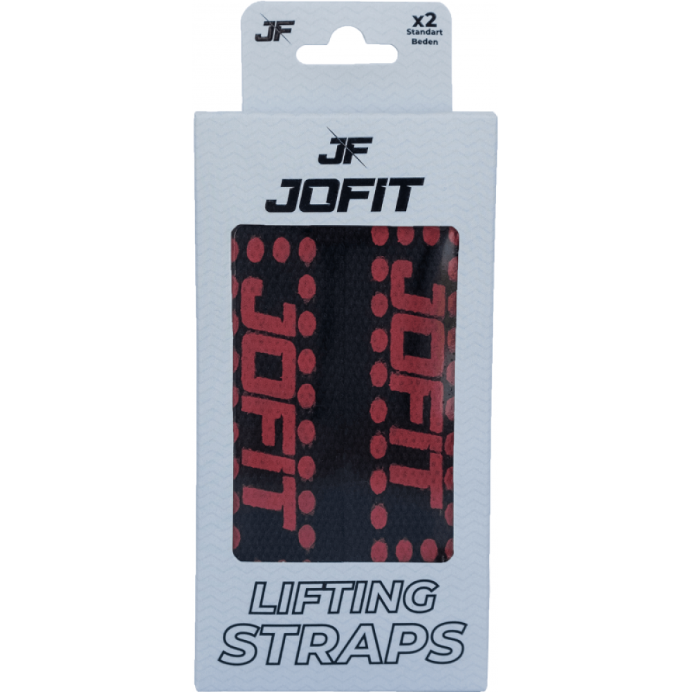 JoFit Strap Siyah - Kırmızı