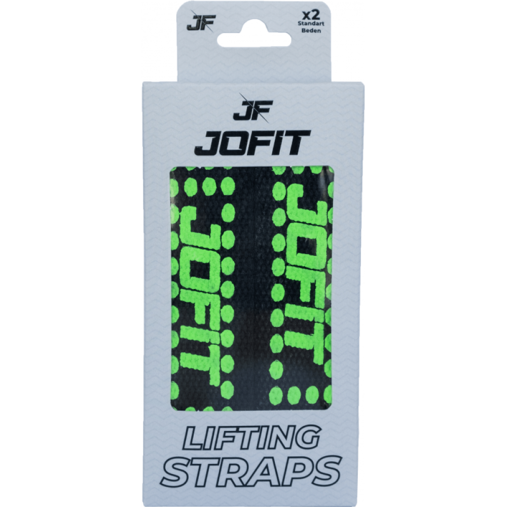 JoFit Strap Siyah - Neon Yeşil