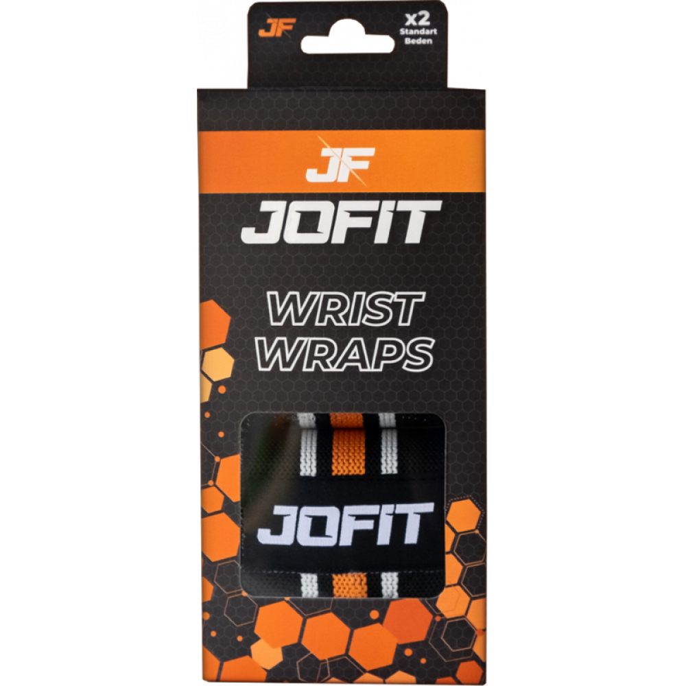 JoFit Wrist Wraps Siyah - Turuncu