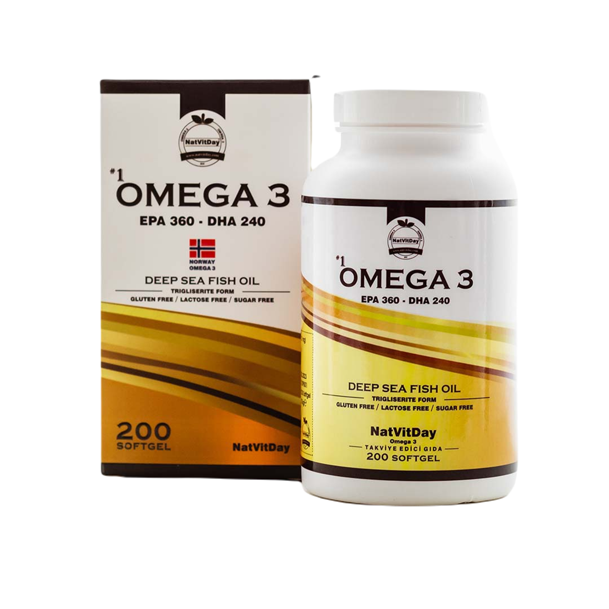 NatVitDay Omega 3 – 200 Soft GeL