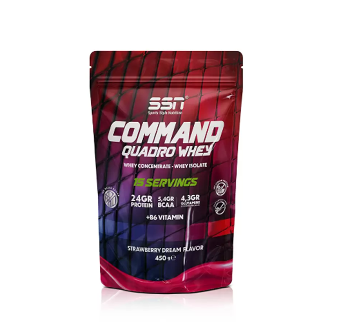 SSN Command Quadro Whey Protein 450 Gr
