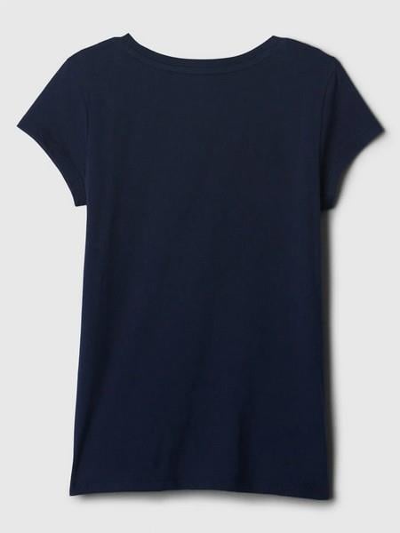 GAP 460525011 V-Hs Ss Value Logo Tee Kız Çocuk Tişört