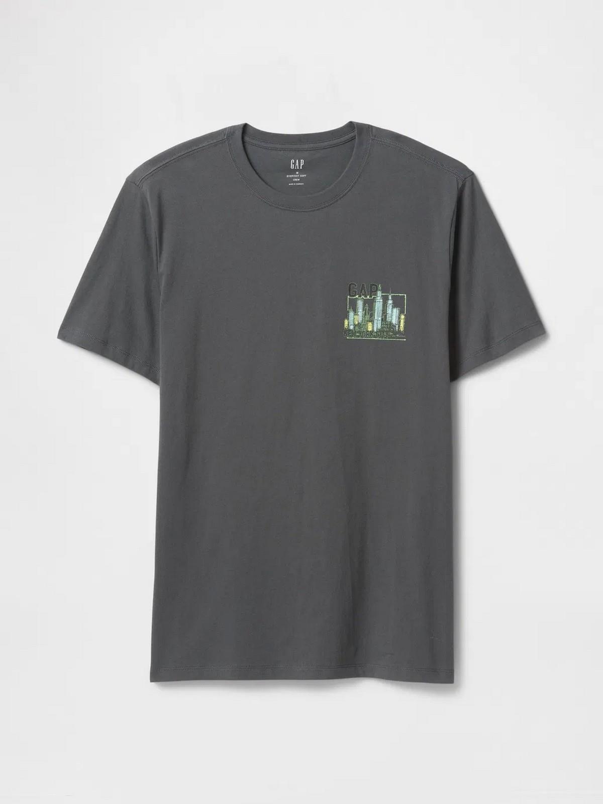 GAP 646674001 V-Gap New York City Erkek Tişört