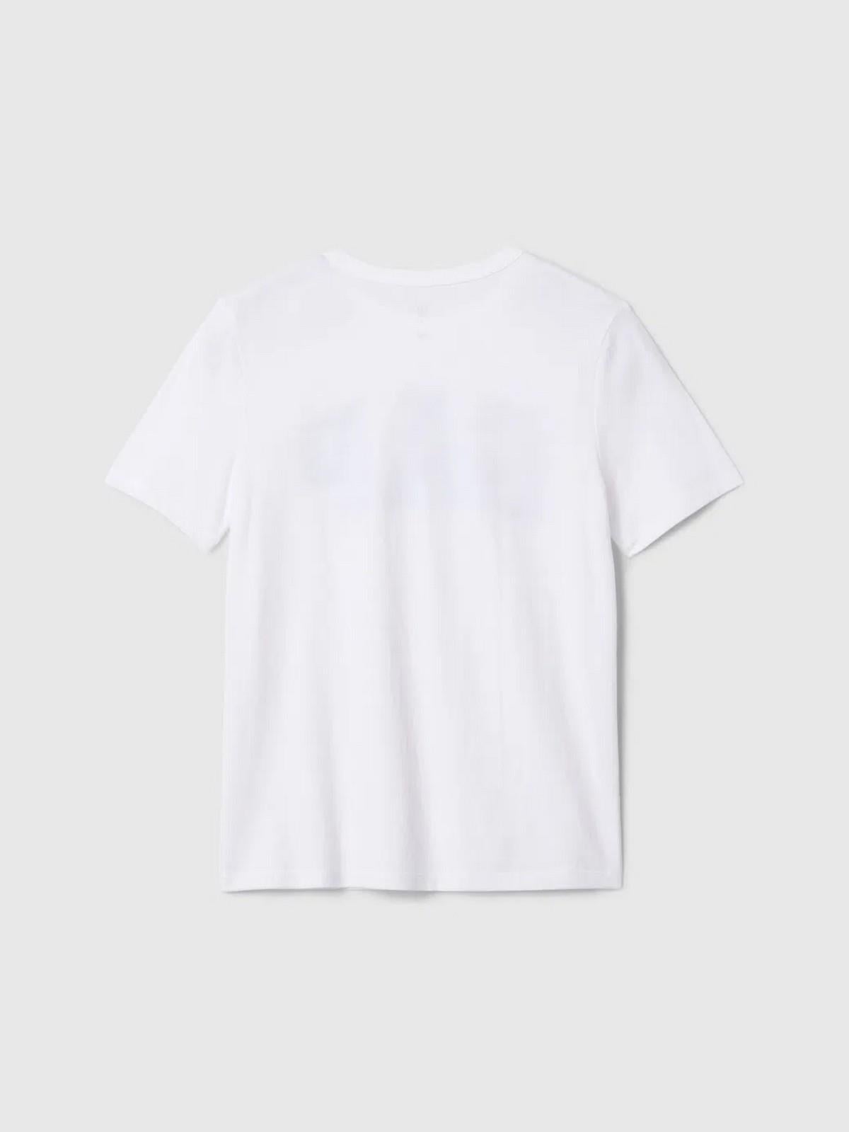 GAP 708370003 V-Bas Ss Logo Tee Erkek Çocuk Tişört