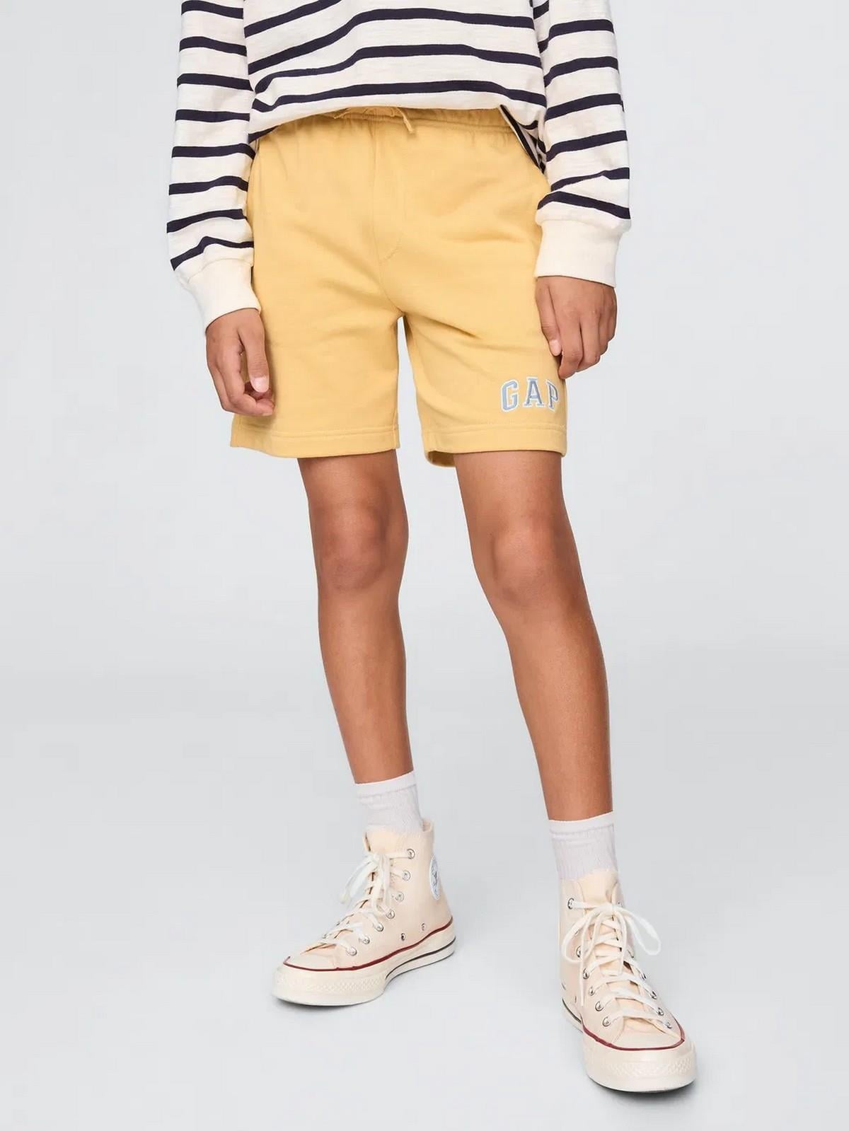 GAP 742934003 V-Frch Ft Logo Erkek Çocuk Şort