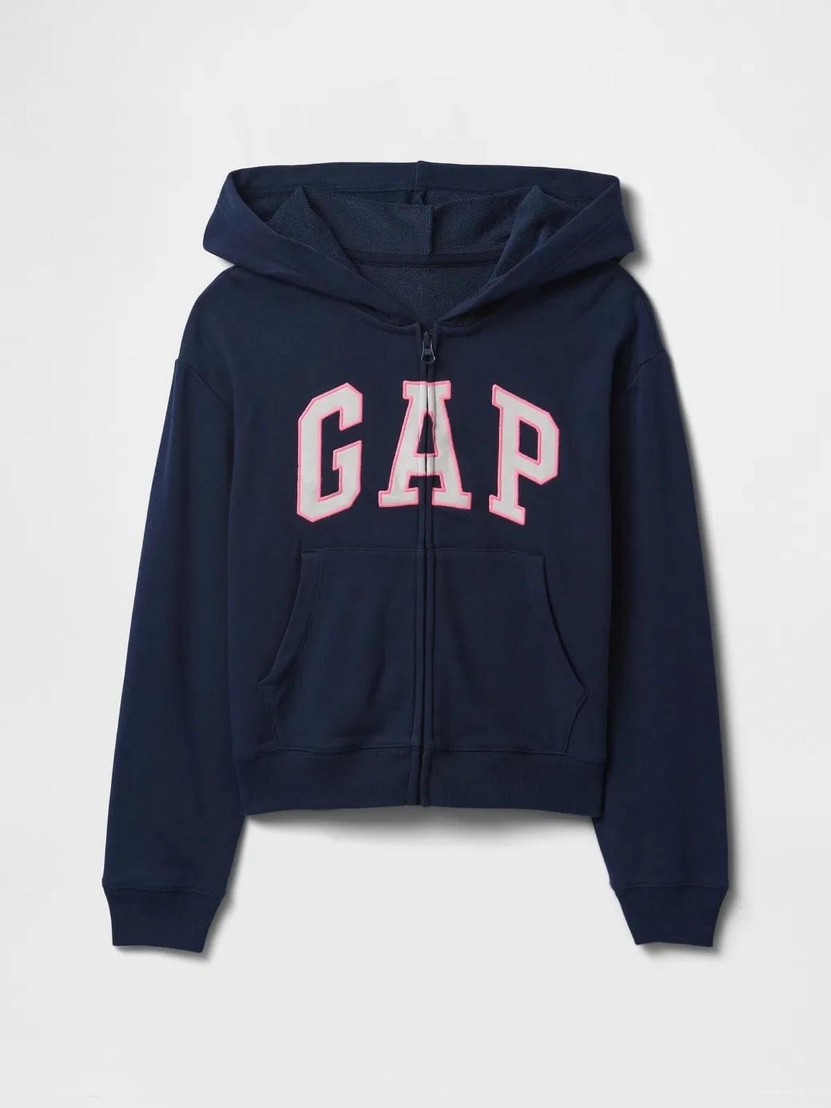 GAP 746744002 V-Frch Ft Logo Fz Kız Çocuk Eşofman Üstü