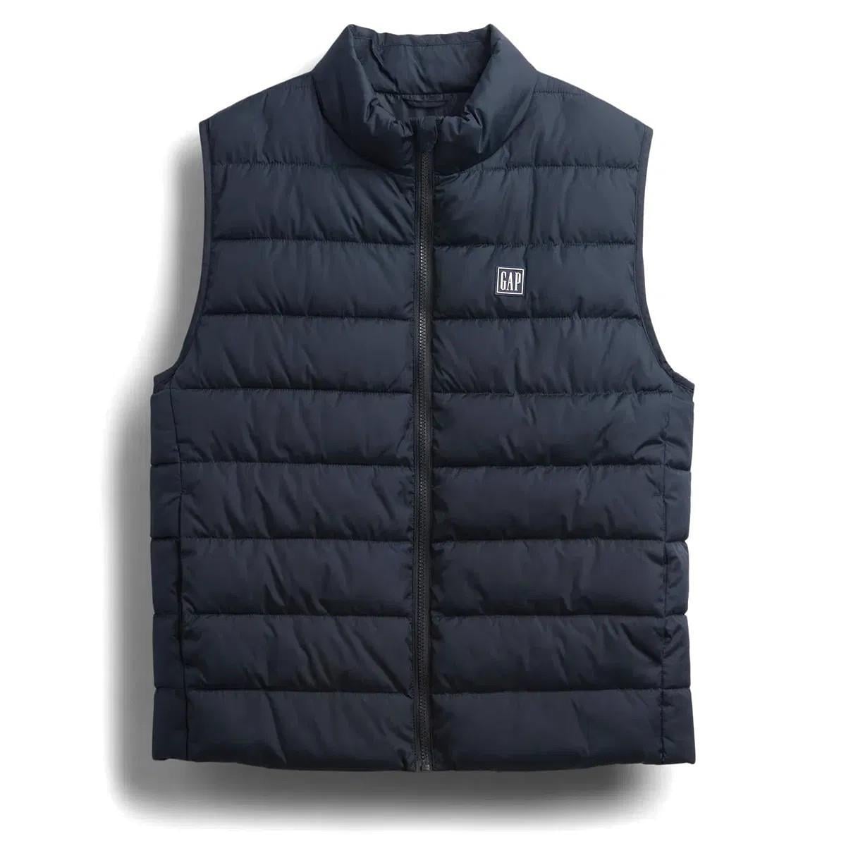 Gap 790584001 V-Frch Logo Ltwt Puffer Vest Erkek Yelek